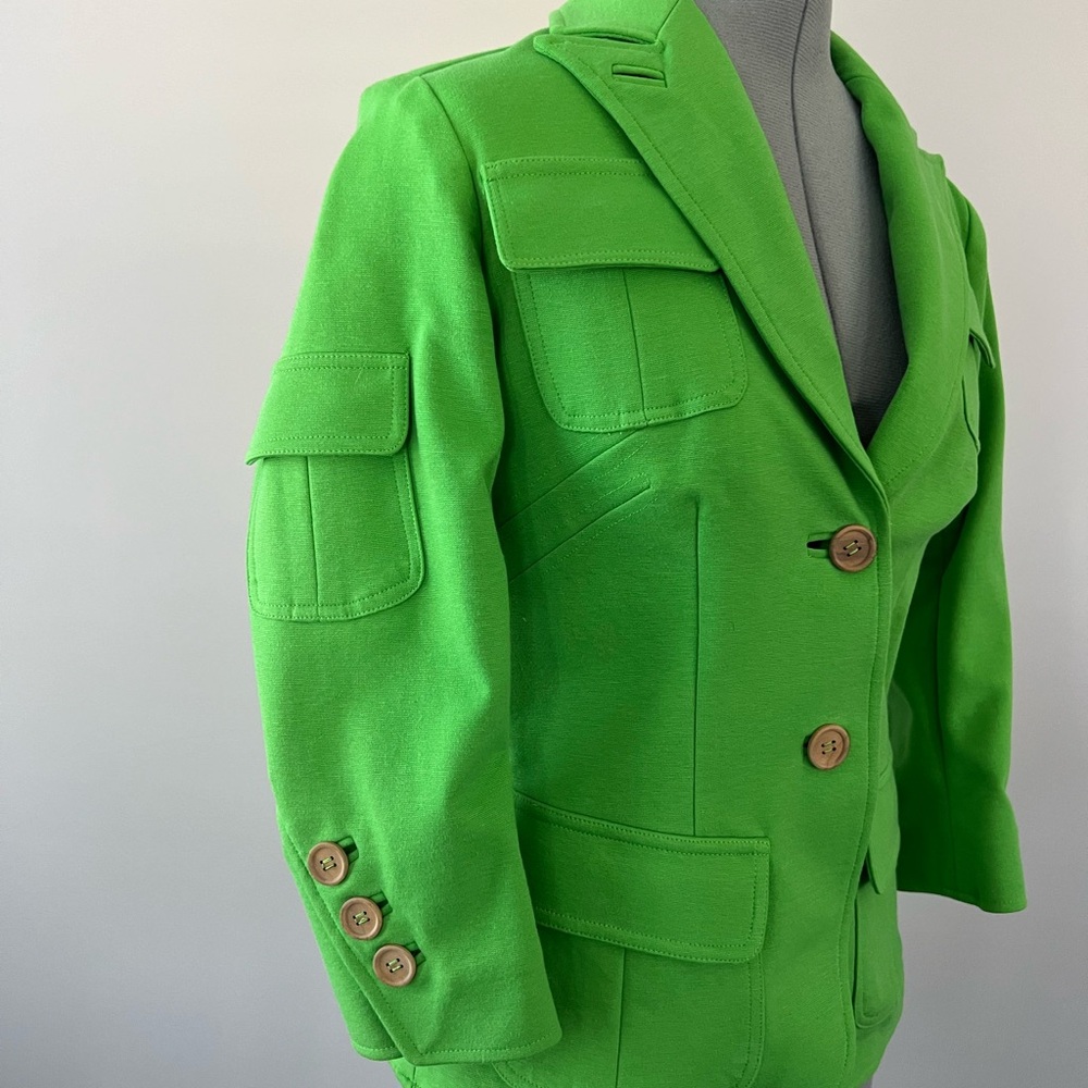 Diane Von Furstenberg Green Women's Blazer - Picture 5 of 8